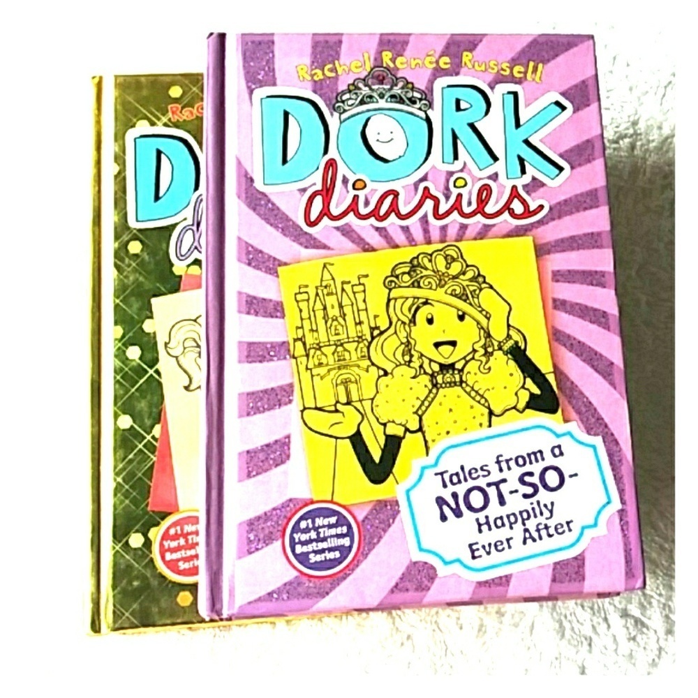 Dork Diaries Set 7 and 8 Hard Covers Book